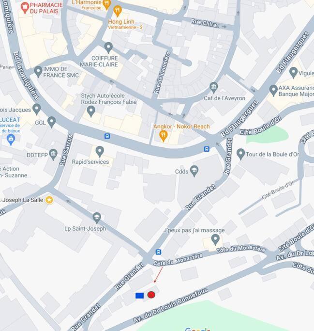 Appartement T2 Centre Rodez La Lutz Экстерьер фото